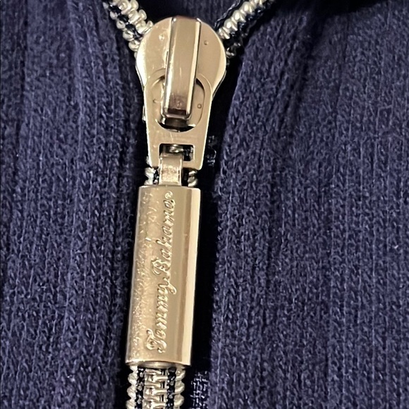 Women’s Tommy Bahama Blue Quarter-Zip Pullover - Picture 12 of 14